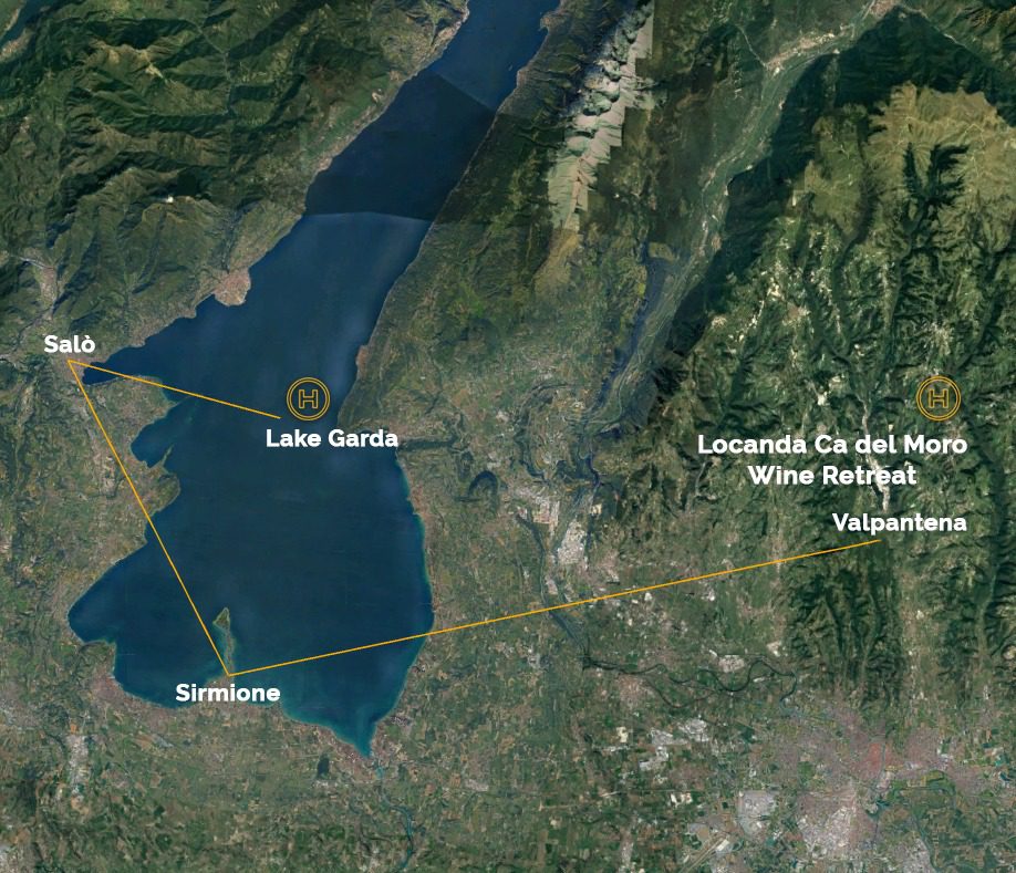 mappa bergamo garda valpantena