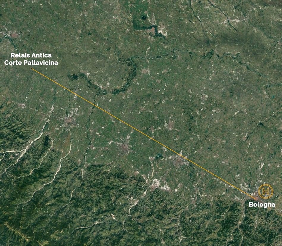 mappa bologna relais